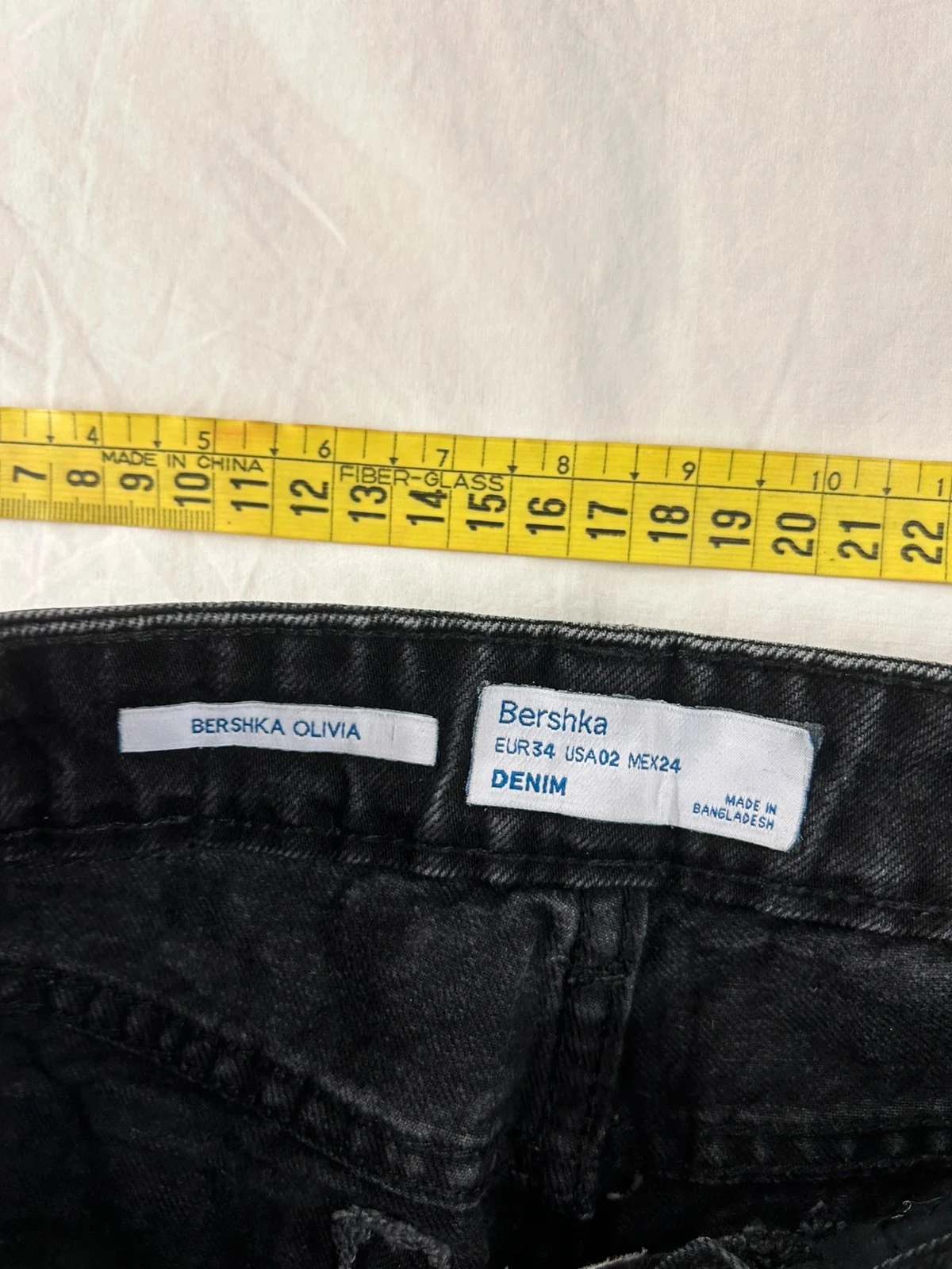 Jeans mom preto Bershka tamanho 34 – photo 9